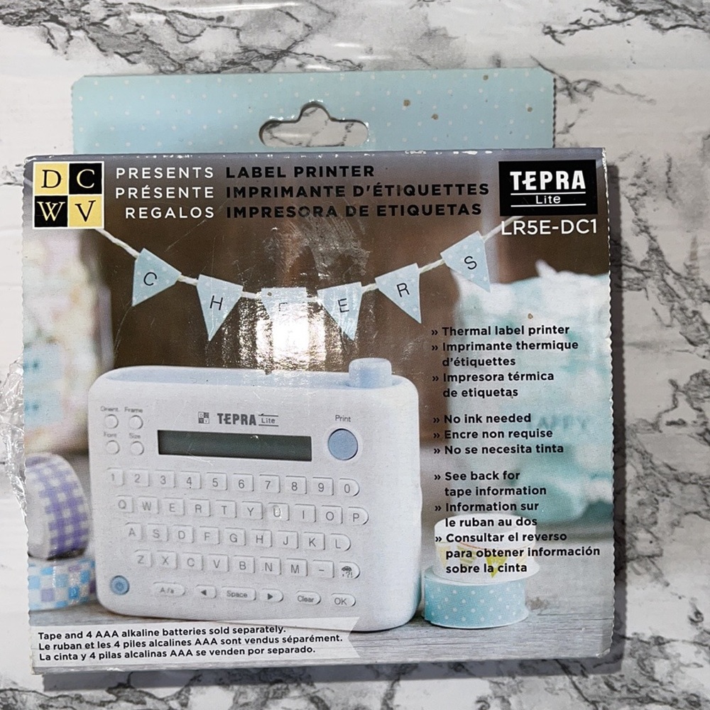 CDCWV TEPRA LITE  LR5E-DC1 LABEL PRINTER